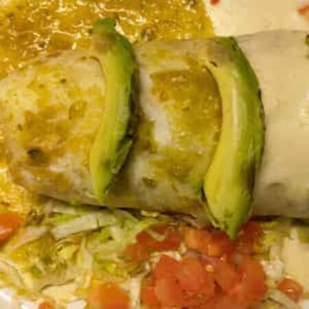 Green Chili Pork Burrito