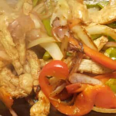 Grilled Chicken Fajitas