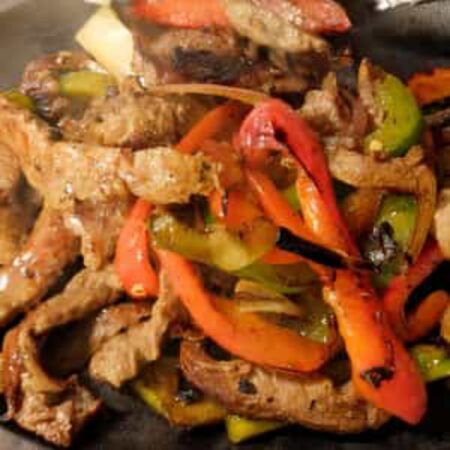 Grilled Steak Fajitas