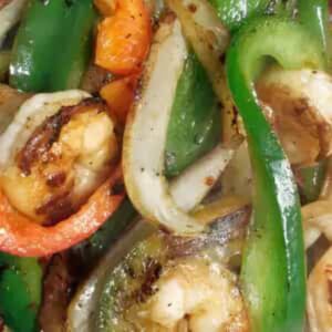 Shrimp Fajitas
