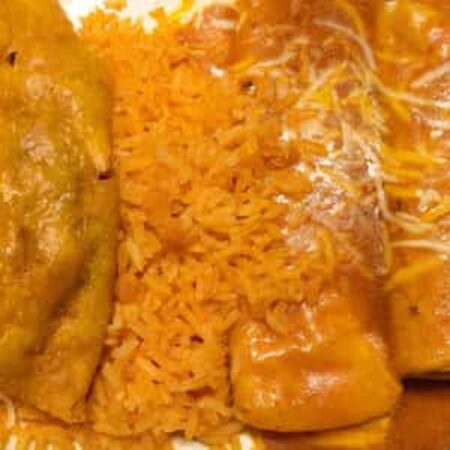 25 - Beef Burrito, Cheese Enchilada & a Deep-Fried Beef Taco