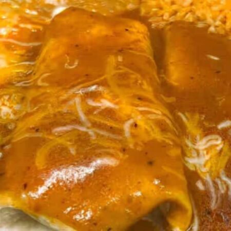 22 - Chile Relleno, Cheese Enchilada & Bean Burrito