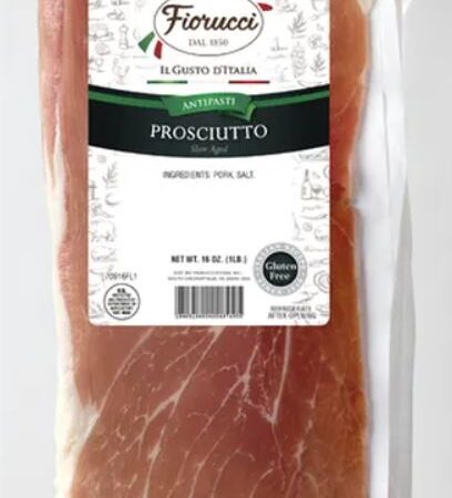 Fiorucci- Sliced Prosciutto - 16 Oz