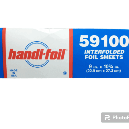 Interfolded Foil Sheets - 9" x 10 3/4 "