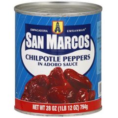San Marcos Chipotle Peppers In Adobo Sauce - 28 Oz