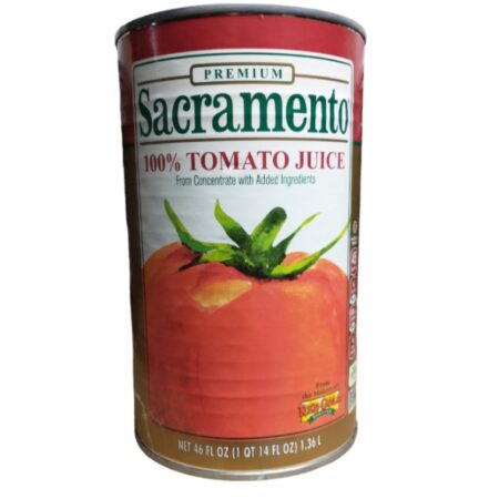 100% Tomato Juice 46 Fl Oz (1 Qt 14 Fl Oz) 1.36 L