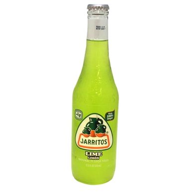 Jarritos Lime Soda Glass Bottle