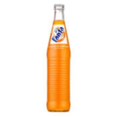 Fanta Mexicana Orange Soda Glass Bottle