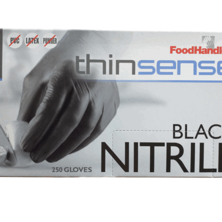 Food Handler 250 Black Gloves