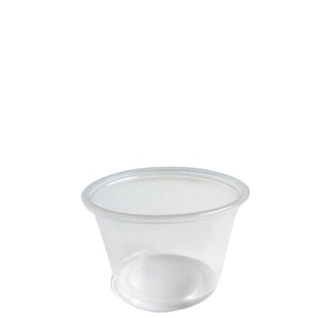 Clear Portion Cup 25/3.25 Oz - 75 mm Lid