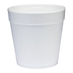 32 Oz Heavy Duty Squat Foam Food Container - 25 Ct