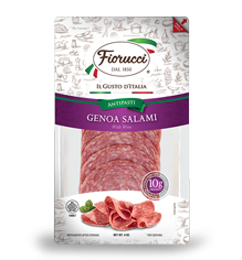 Fiorucci- Pre-Sliced Genoa Salami - 2.5 Lbs