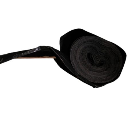 60 Gallon Heavy Duty Can Liners, 38x58, Black, 2.35Mil - 50/Ct