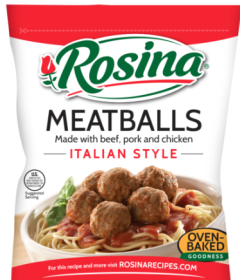 Frozen Rosina - Italian Style Meatballs - 0.5 Oz/10 Lbs